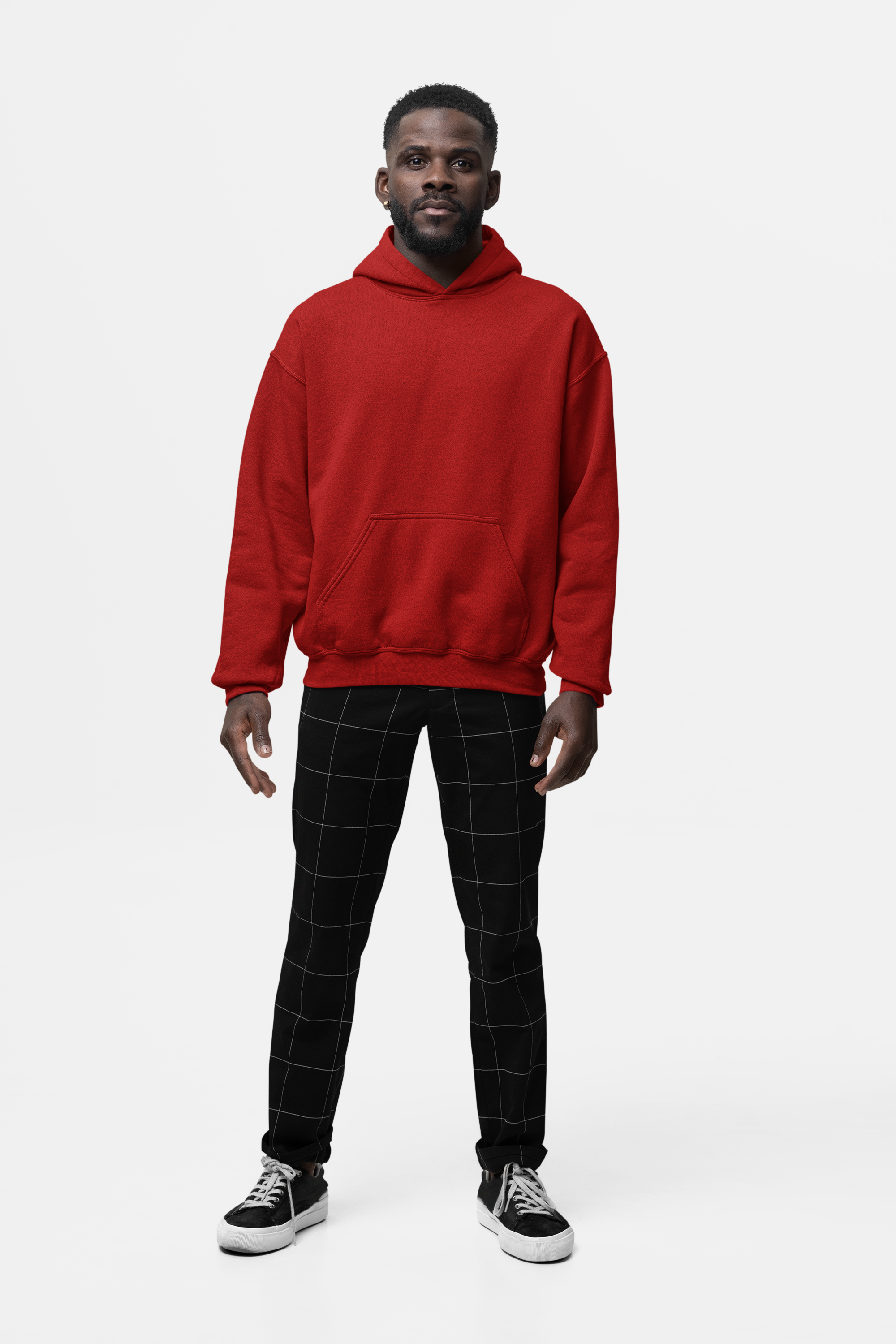HOODIE RED: SOLIDS