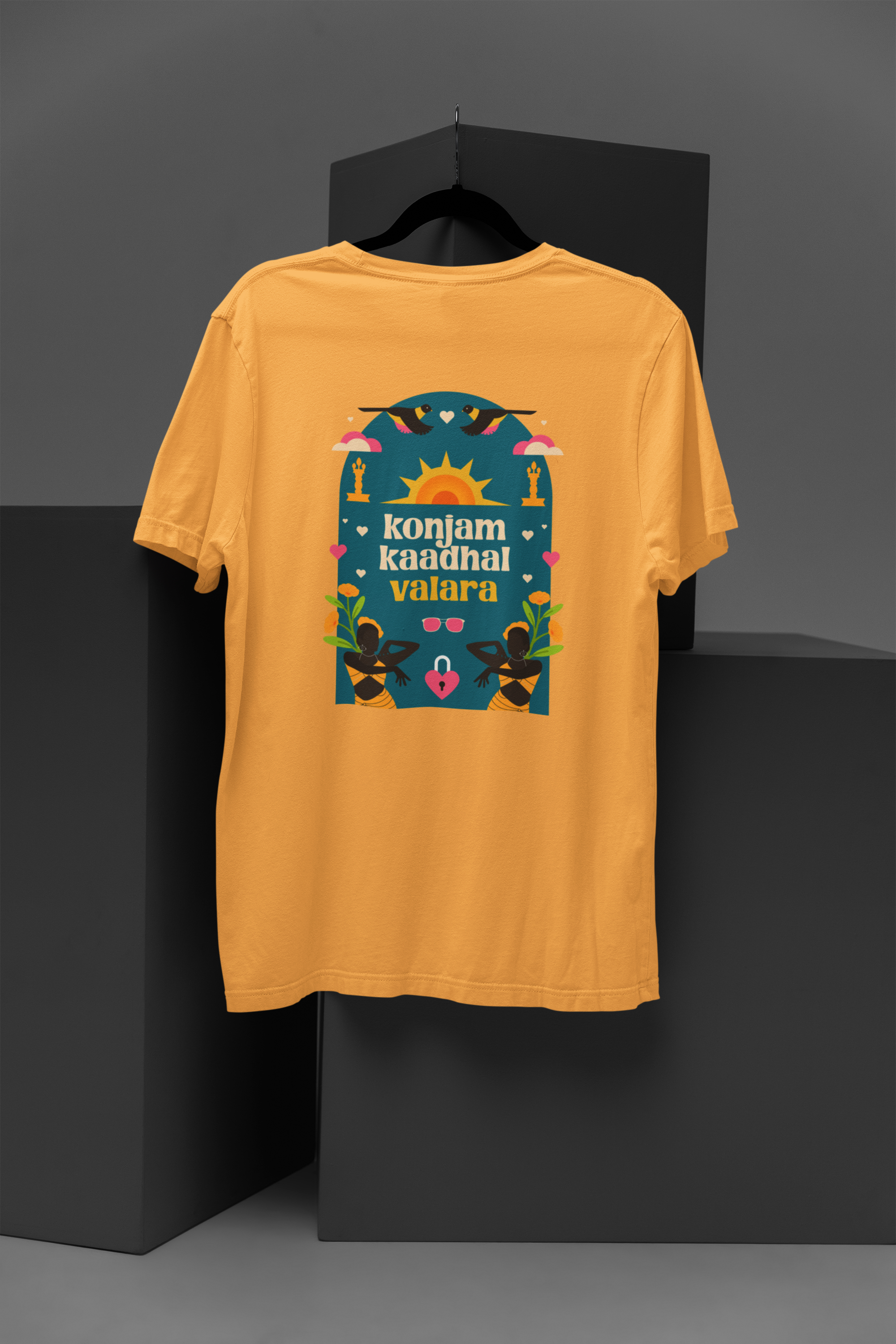 KATCHI SERA : OVERSIZED TSHIRT : GOLDEN YELLOW
