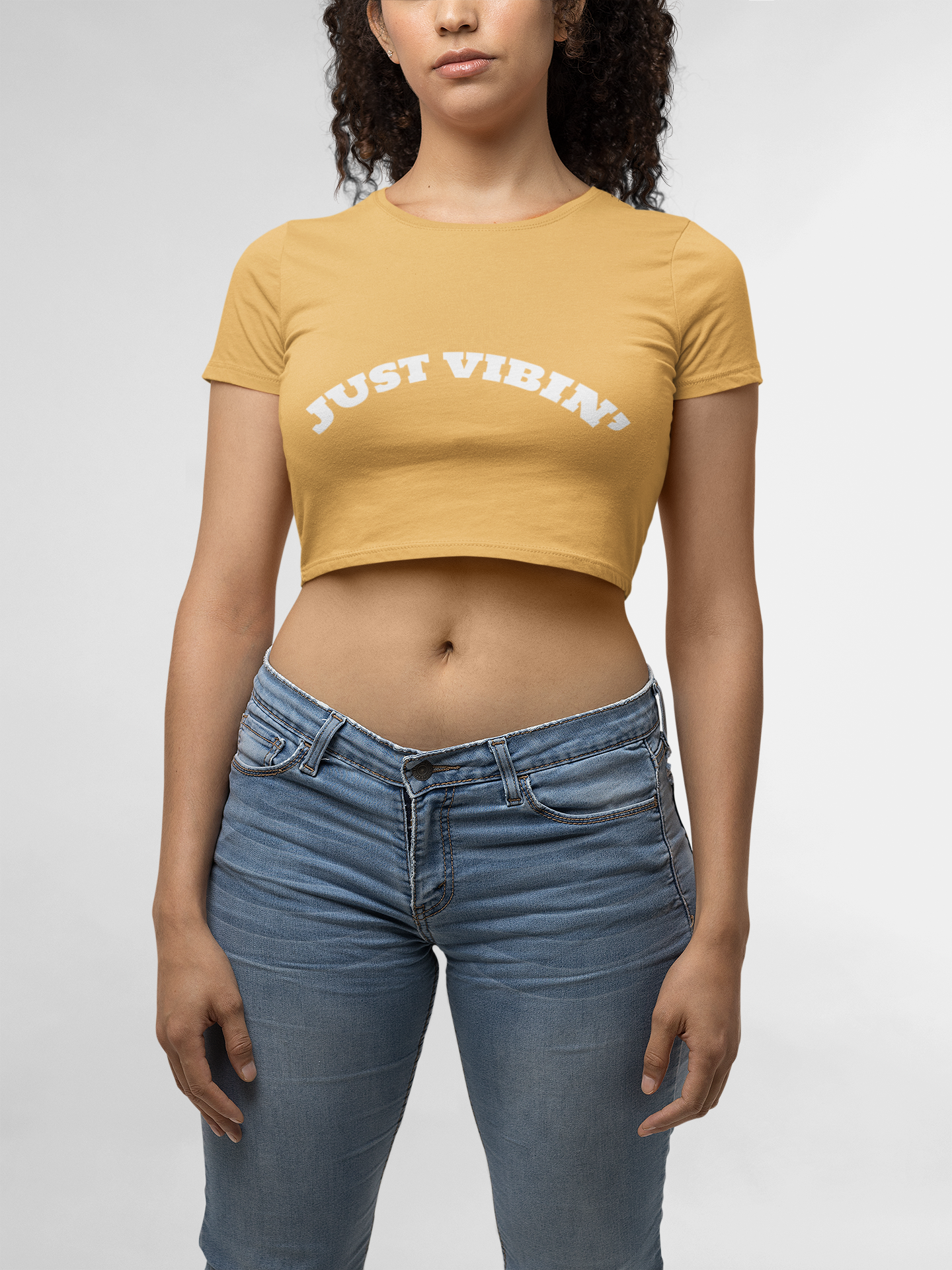 CROP TOP GOLDEN YELLOW: SOUR