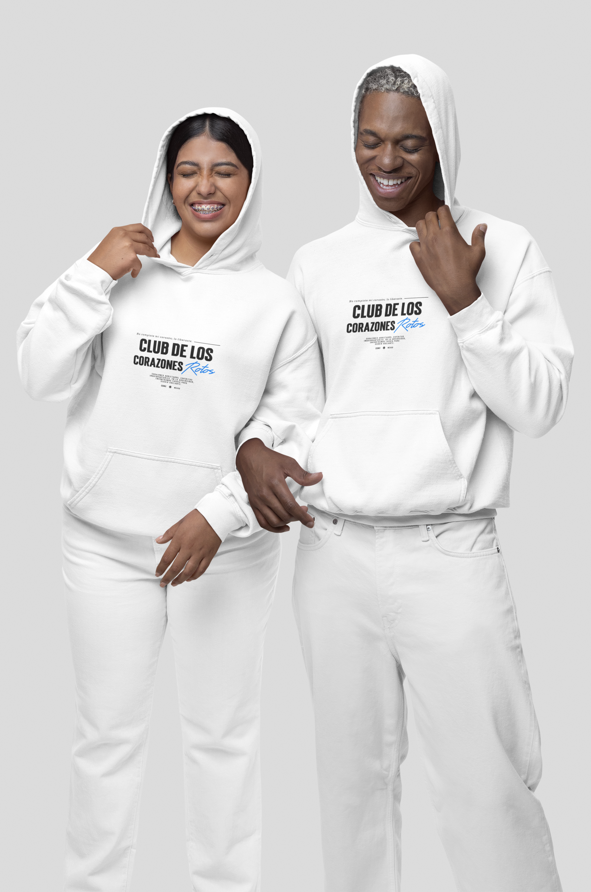 HOODIE WHITE: CLUBE DOS