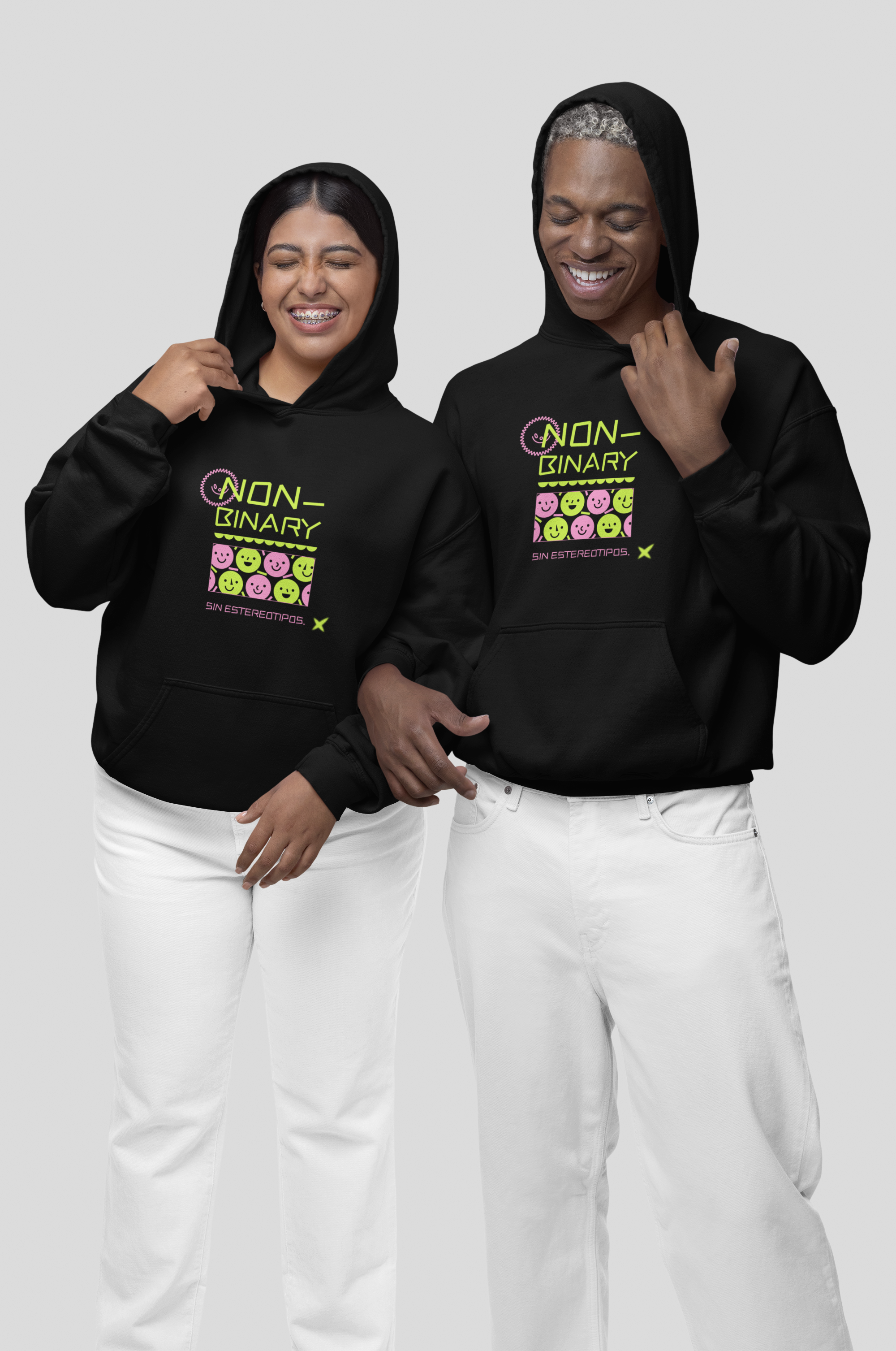 HOODIE BLACK: NON BINARY