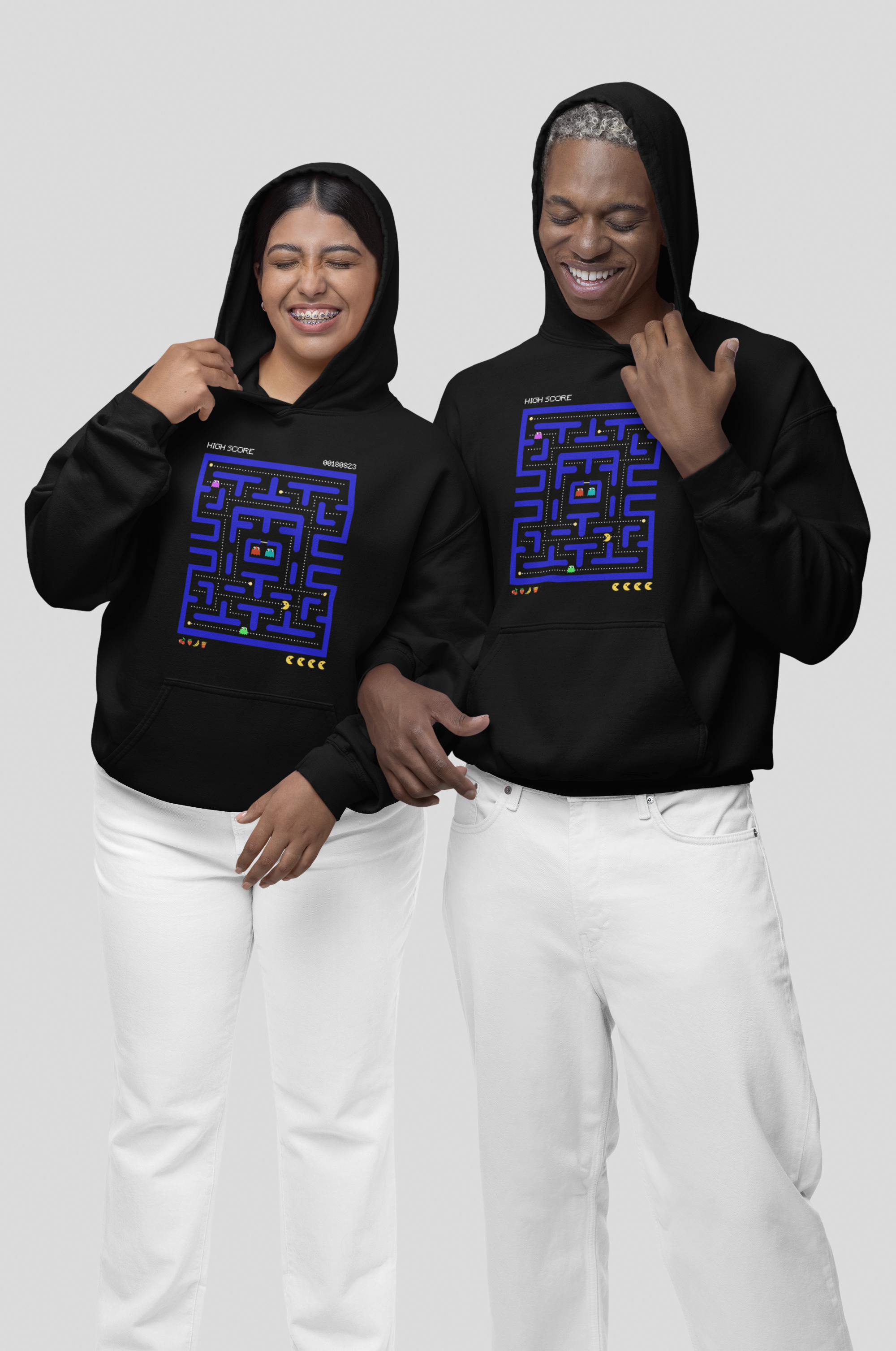 HOODIE BLACK: MAZE
