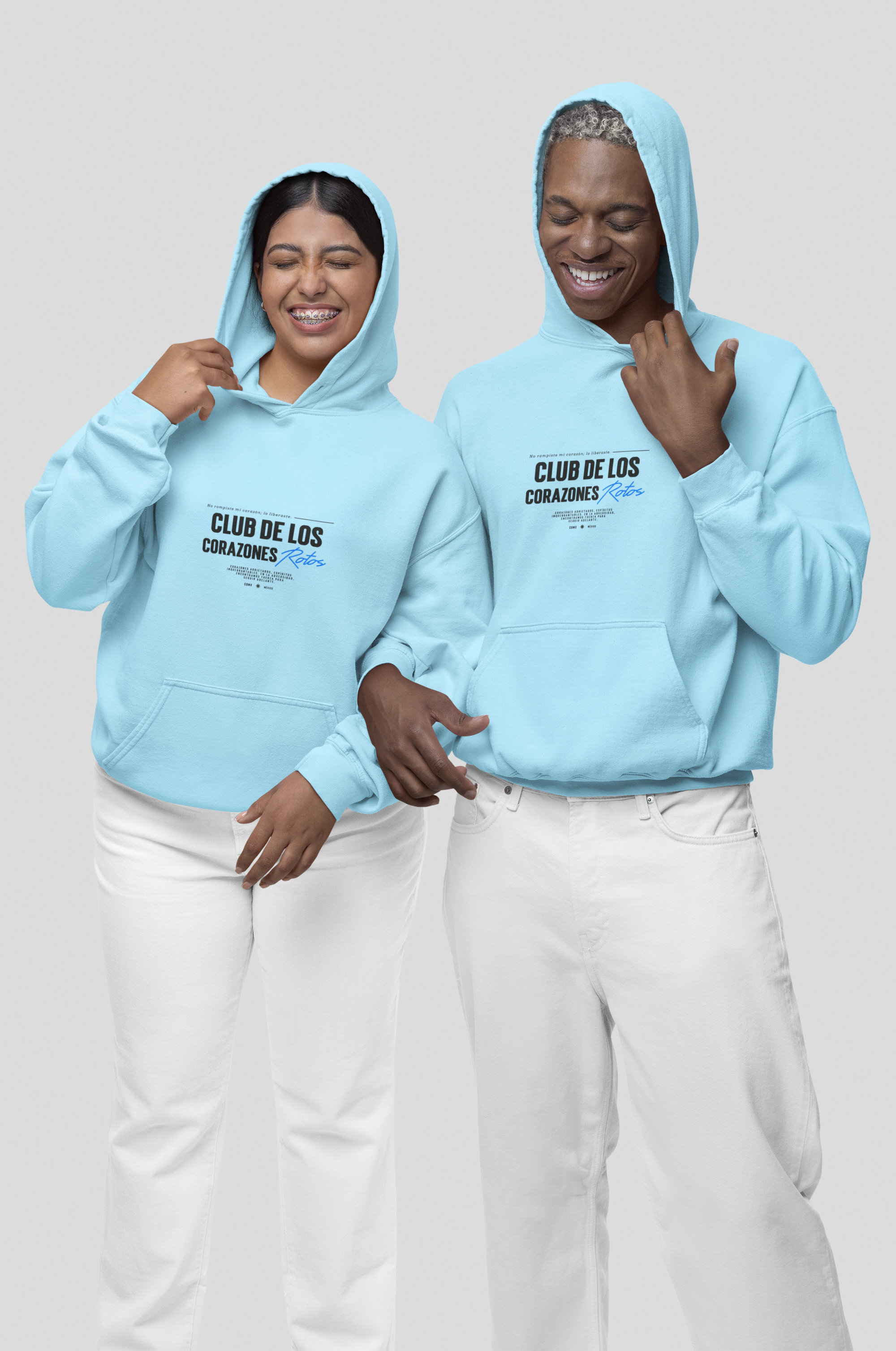 HOODIE SKY BLUE: CLUB DE LOS
