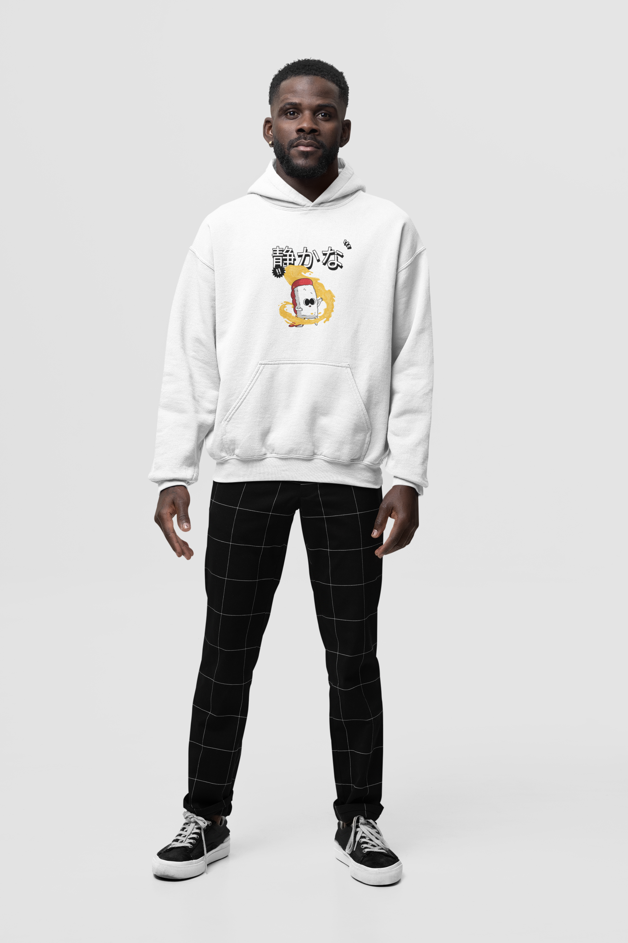 HOODIE WHITE: RICE CAKE