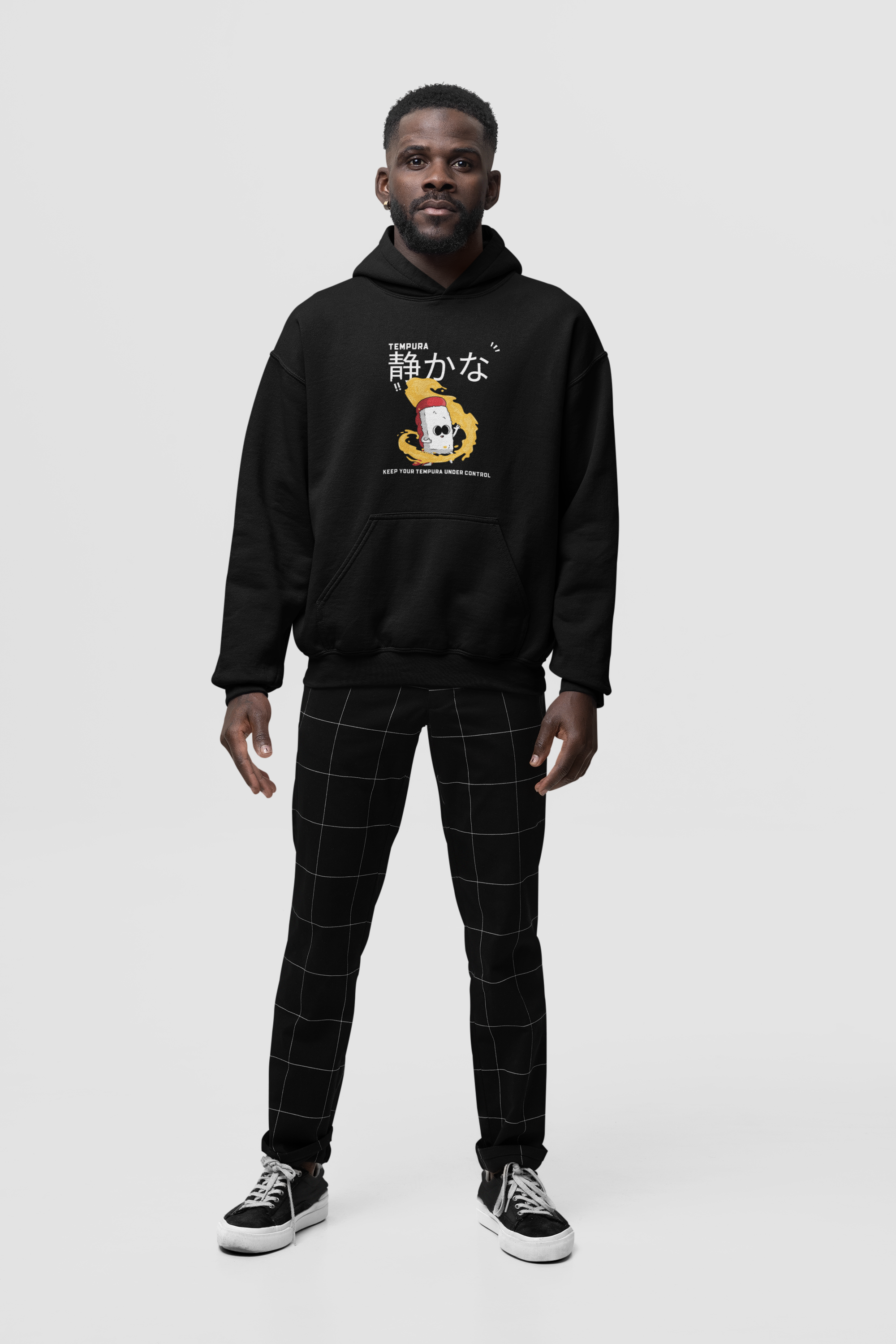 HOODIE BLACK: KEEP YOUR TEMPRA UNDER CONTROL
