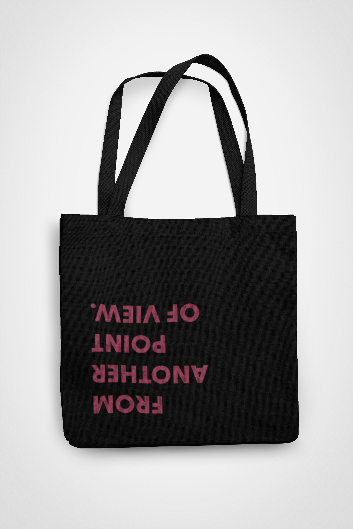 Zipped Tote Bag - Point of view