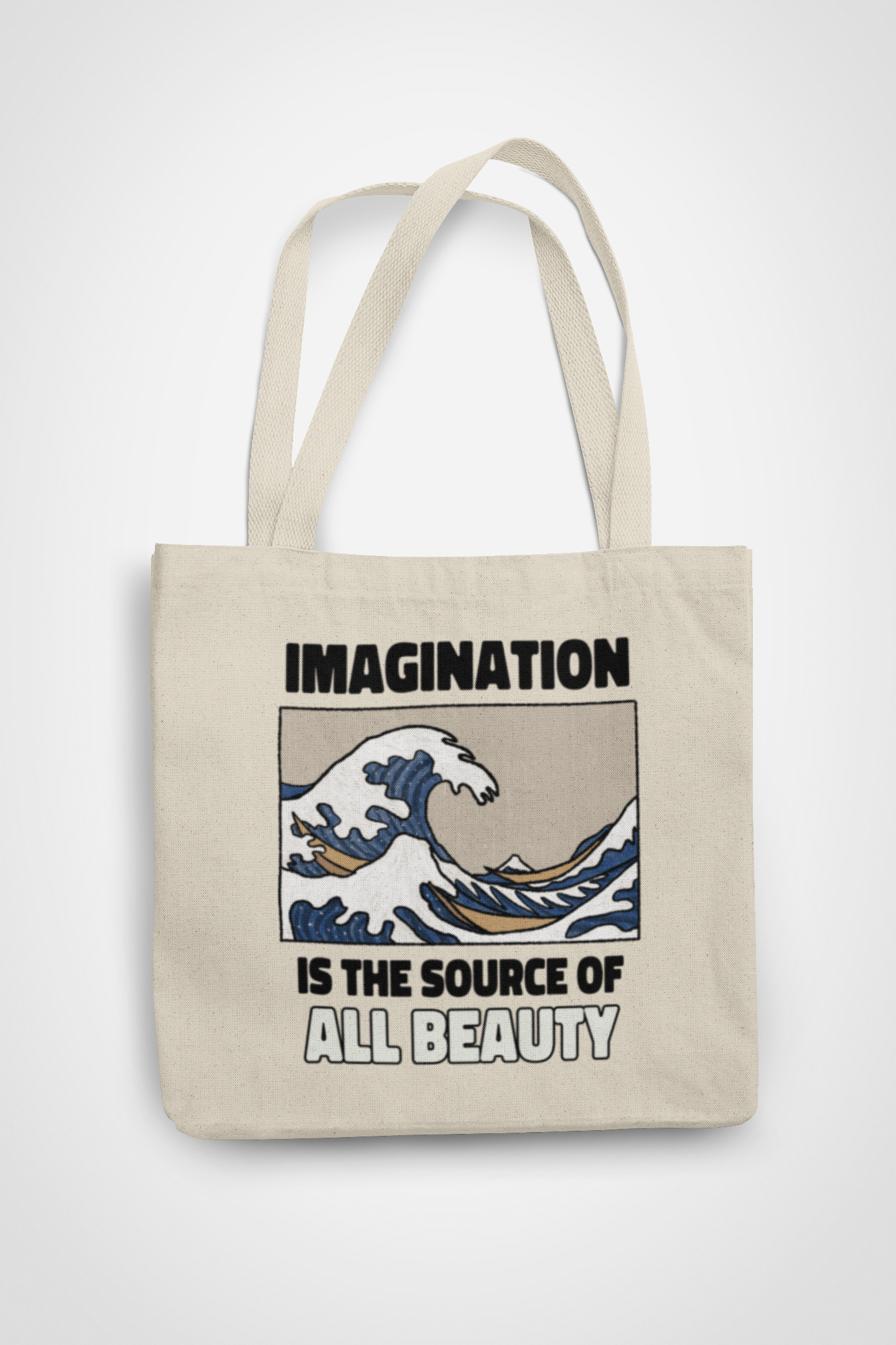 Zipped Tote Bag - Imagination