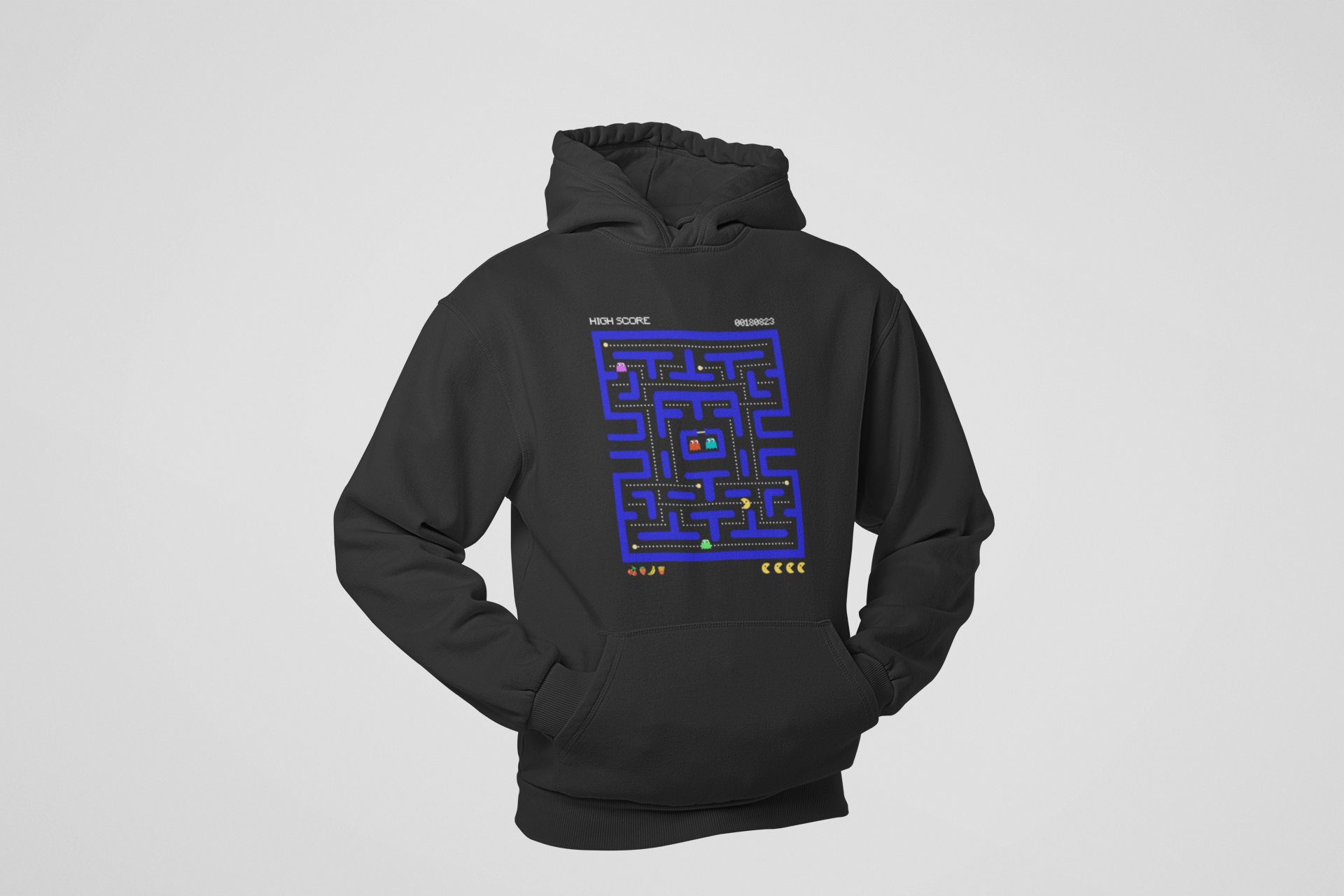 HOODIE BLACK: MAZE