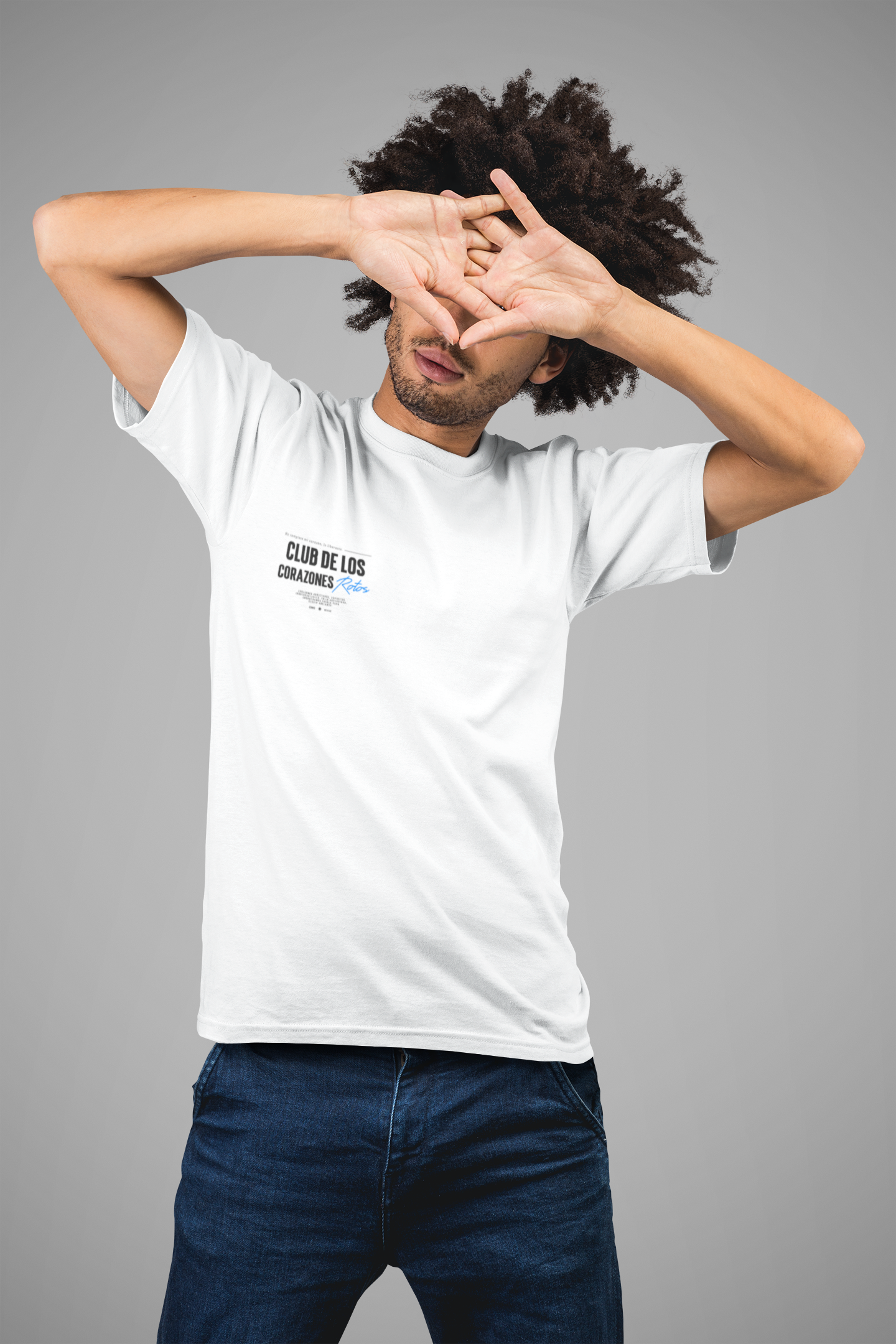 MEN'S T-SHIRT WHITE: CLUB DE LOS
