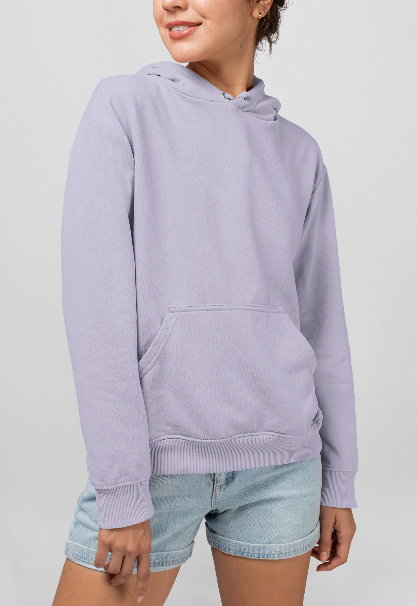 HOODIE LAVENDER: SOLIDS