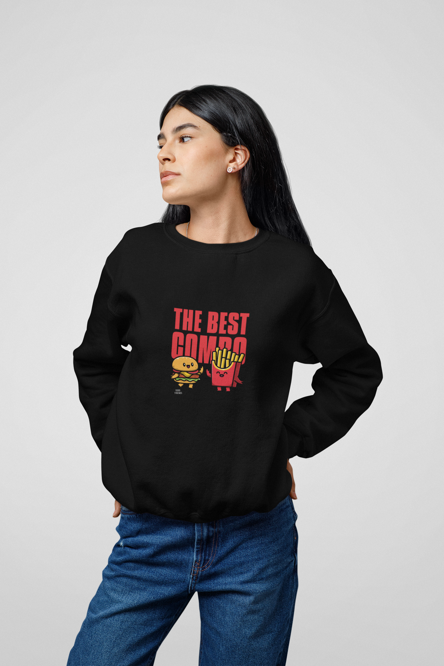 SWEATSHIRTS BLACK: THE BEST COMBO