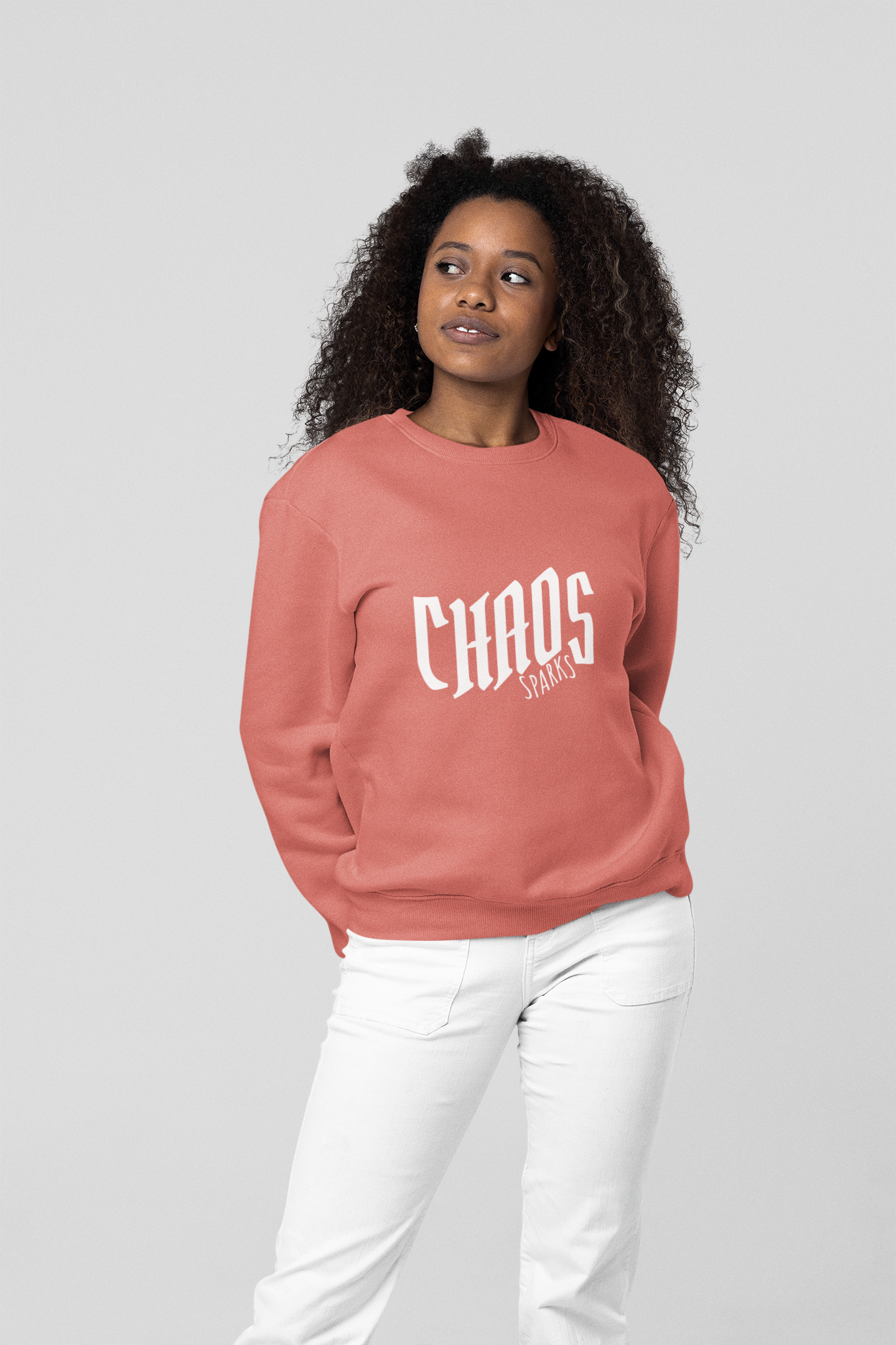 SWEATSHIRTS CORAL : CHAOS