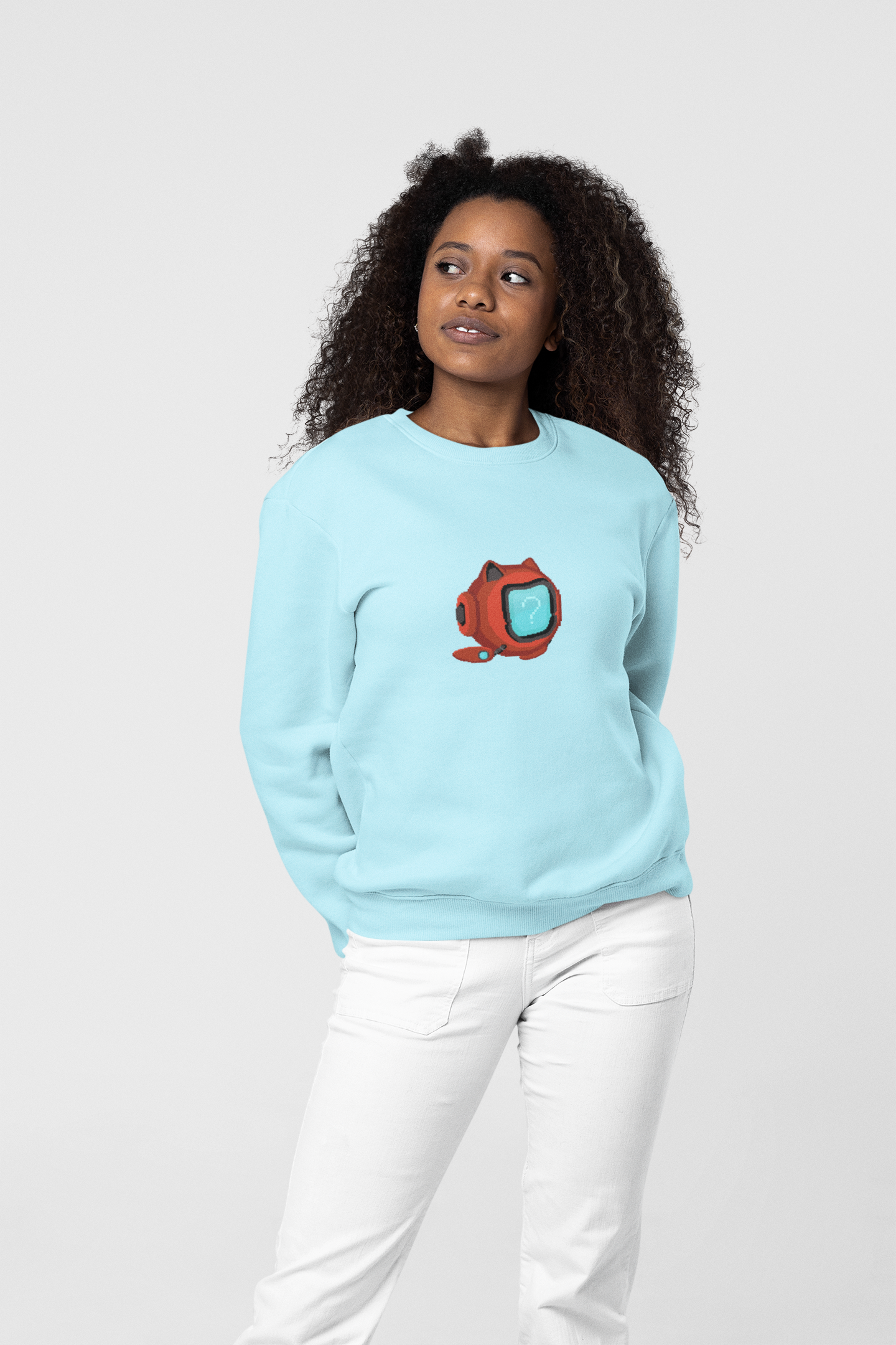 SWEATSHIRTS BABY BLUE: MONITOR