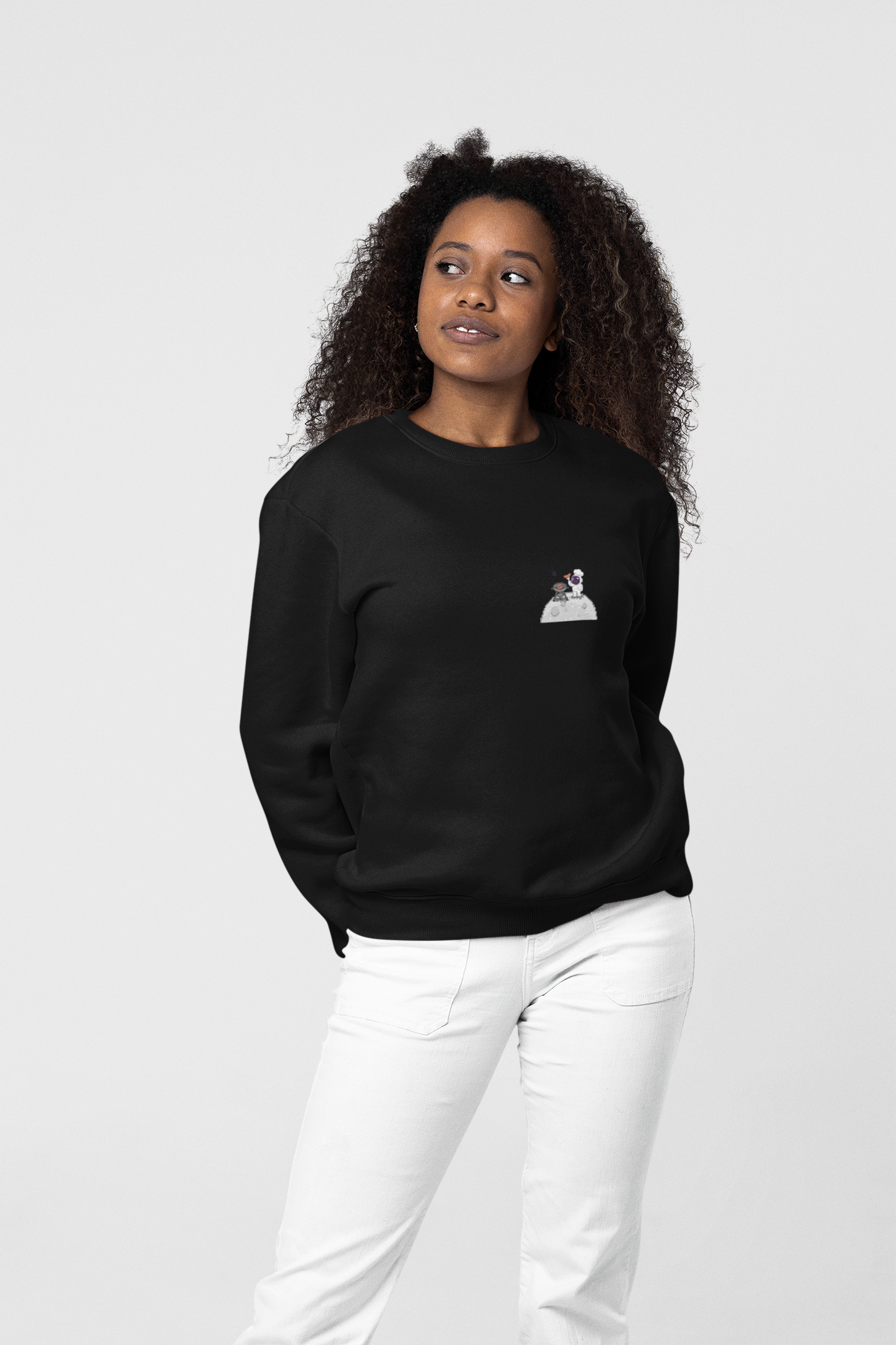 SWEATSHIRTS BLACK: ASTRONAUT