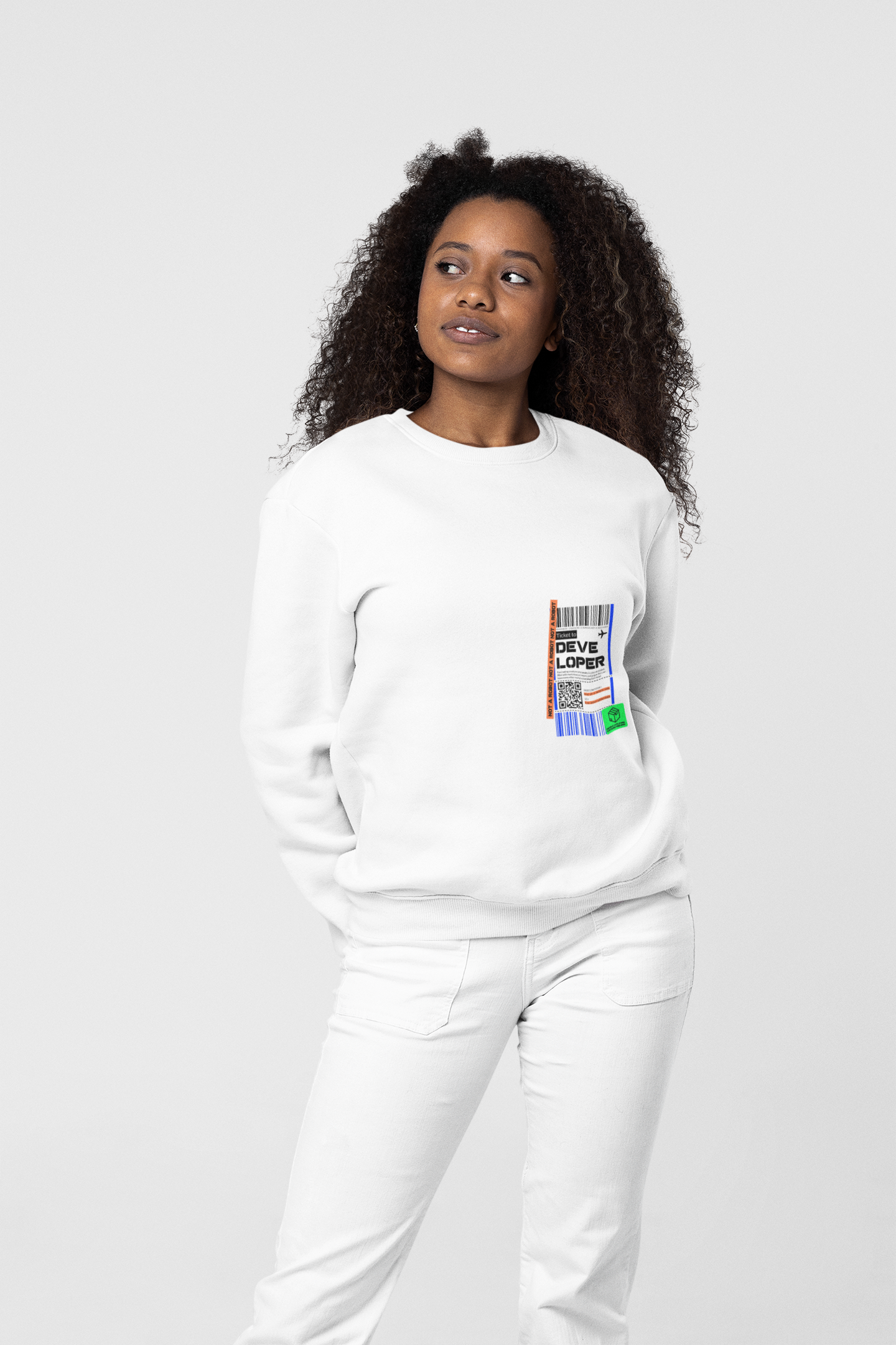 SWEATSHIRTS WHITE: DEVELOPER