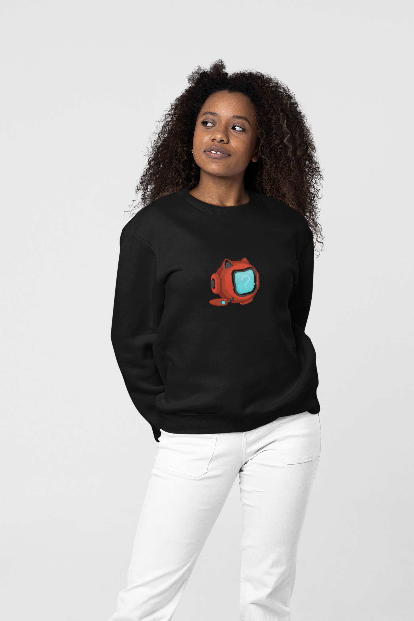 SWEATSHIRTS BLACK: ALIEN MONITOR