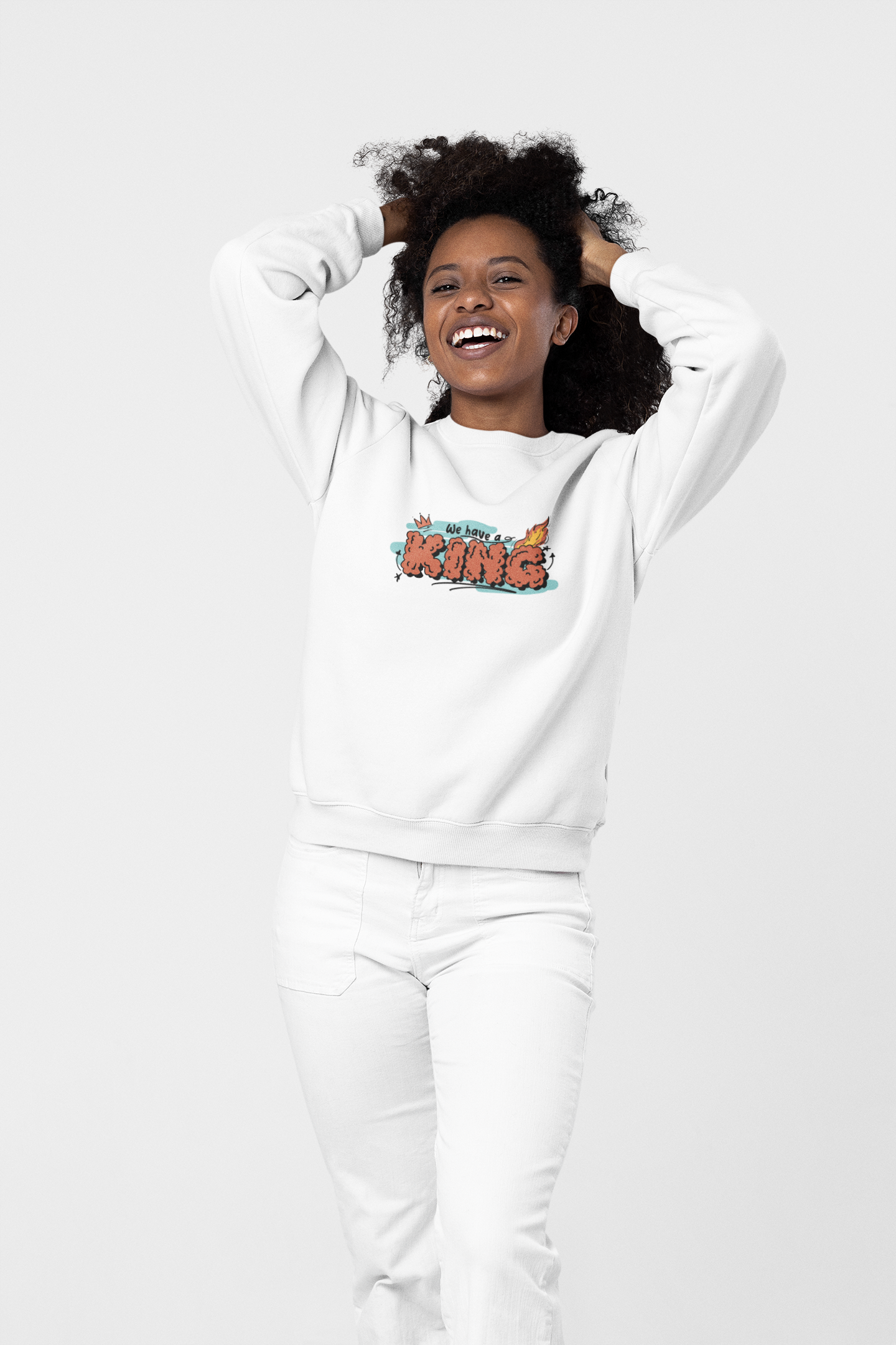 SWEATSHIRTS WHITE: KING