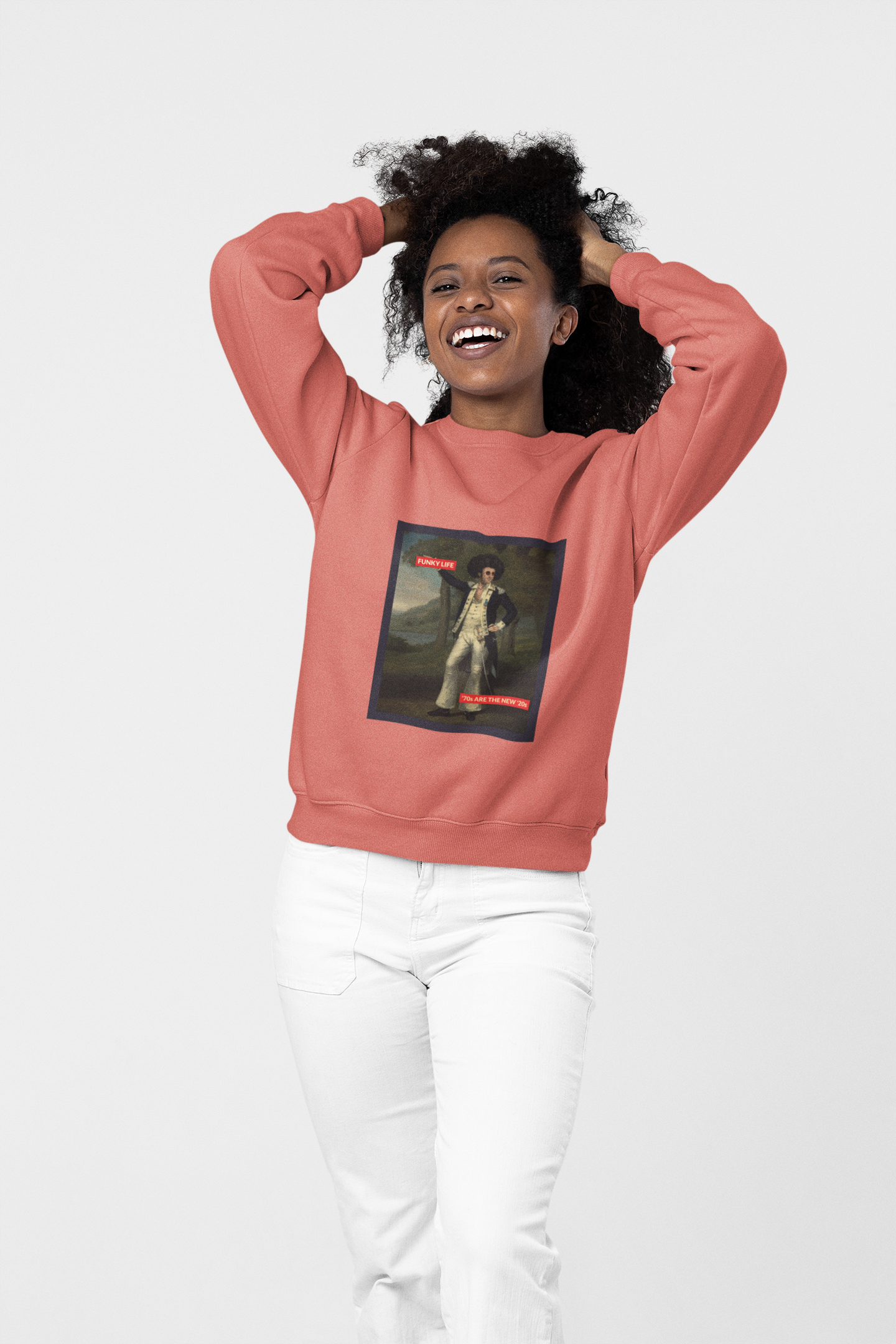 SWEATSHIRTS CORAL : BOY PRINT