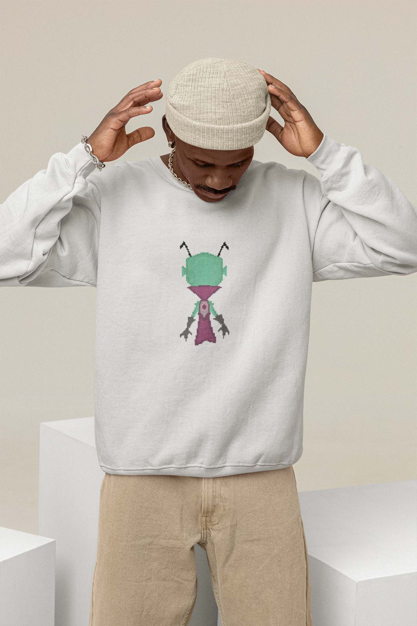 SWEATSHIRTS WHITE: ALIEN
