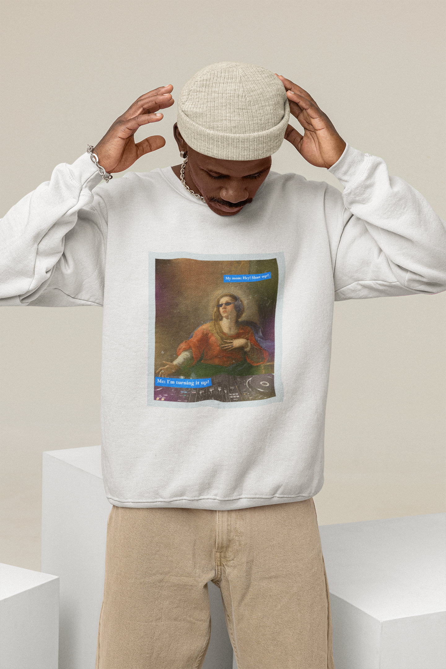 SWEATSHIRTS WHITE: MONALISA