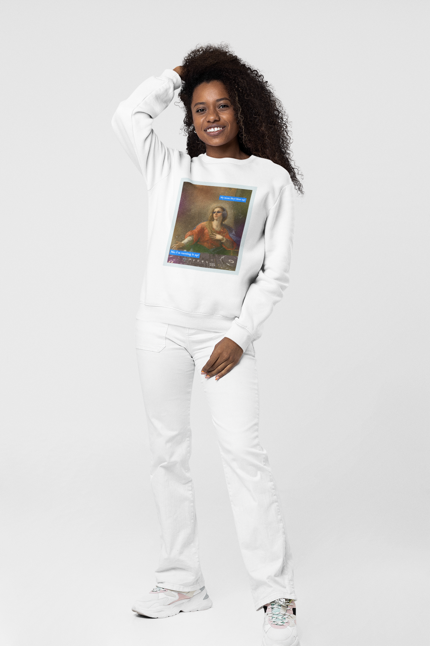 SWEATSHIRTS WHITE: MONALISA
