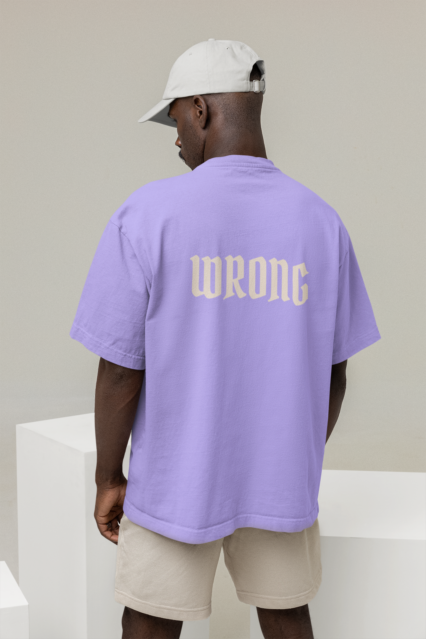 OVERSIZED TSHIRTS LAVENDER: WRONG UNDERGROUND