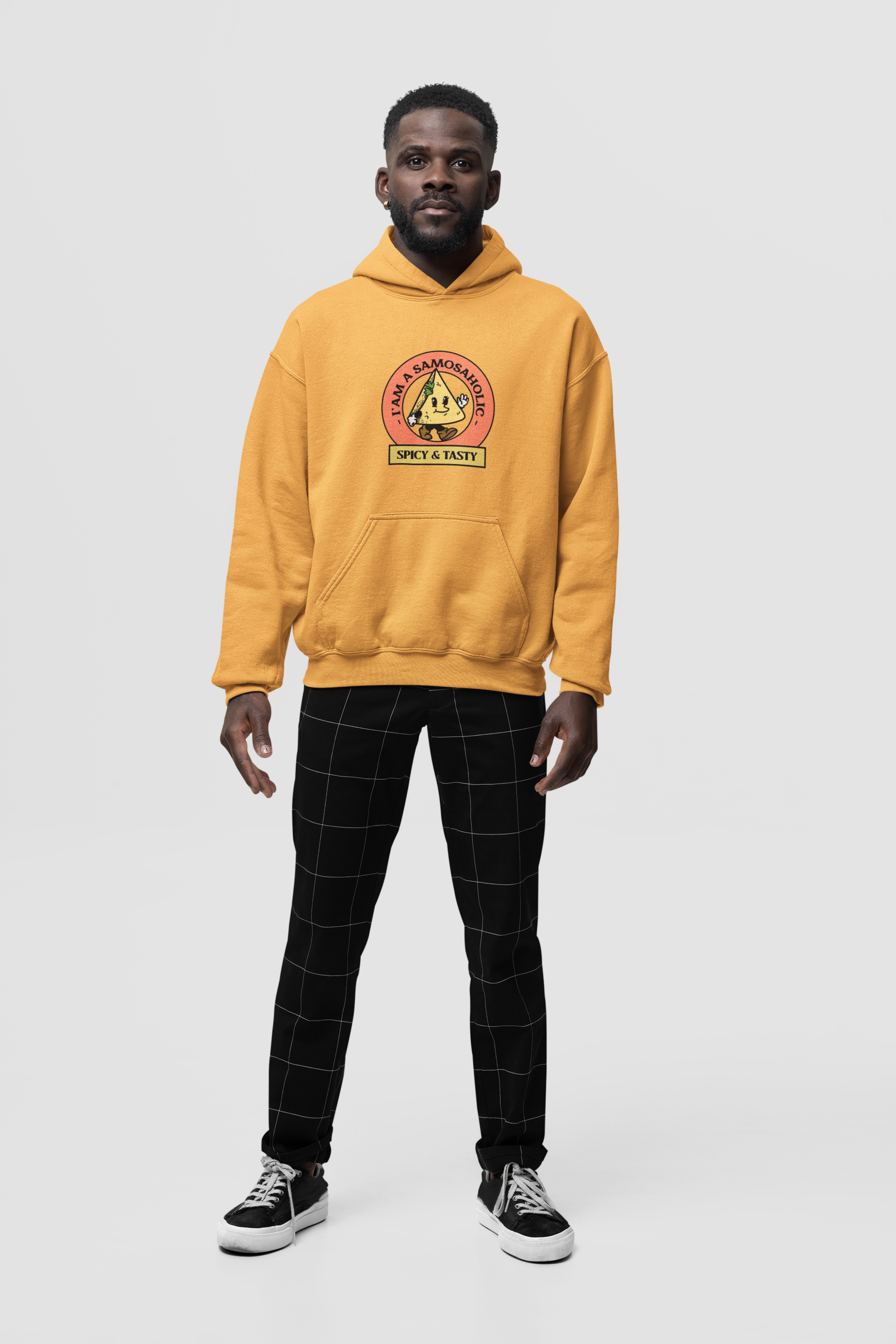 HOODIE MUSTARD YELLOW: SPICY AND TASTY