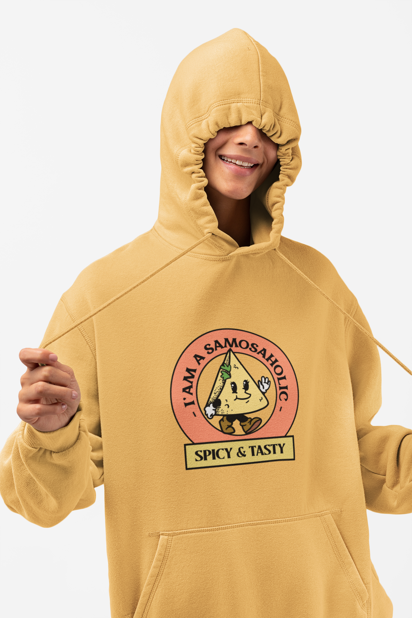 HOODIE MUSTARD YELLOW: SPICY AND TASTY