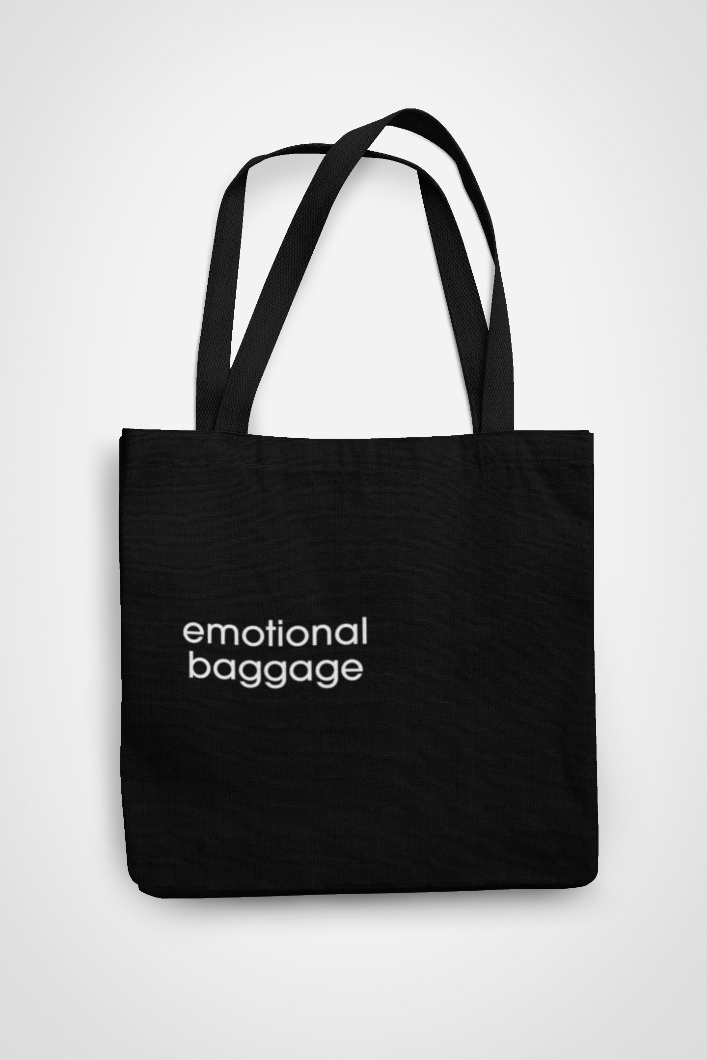 Zipped Tote Bag - Emotional Baggage