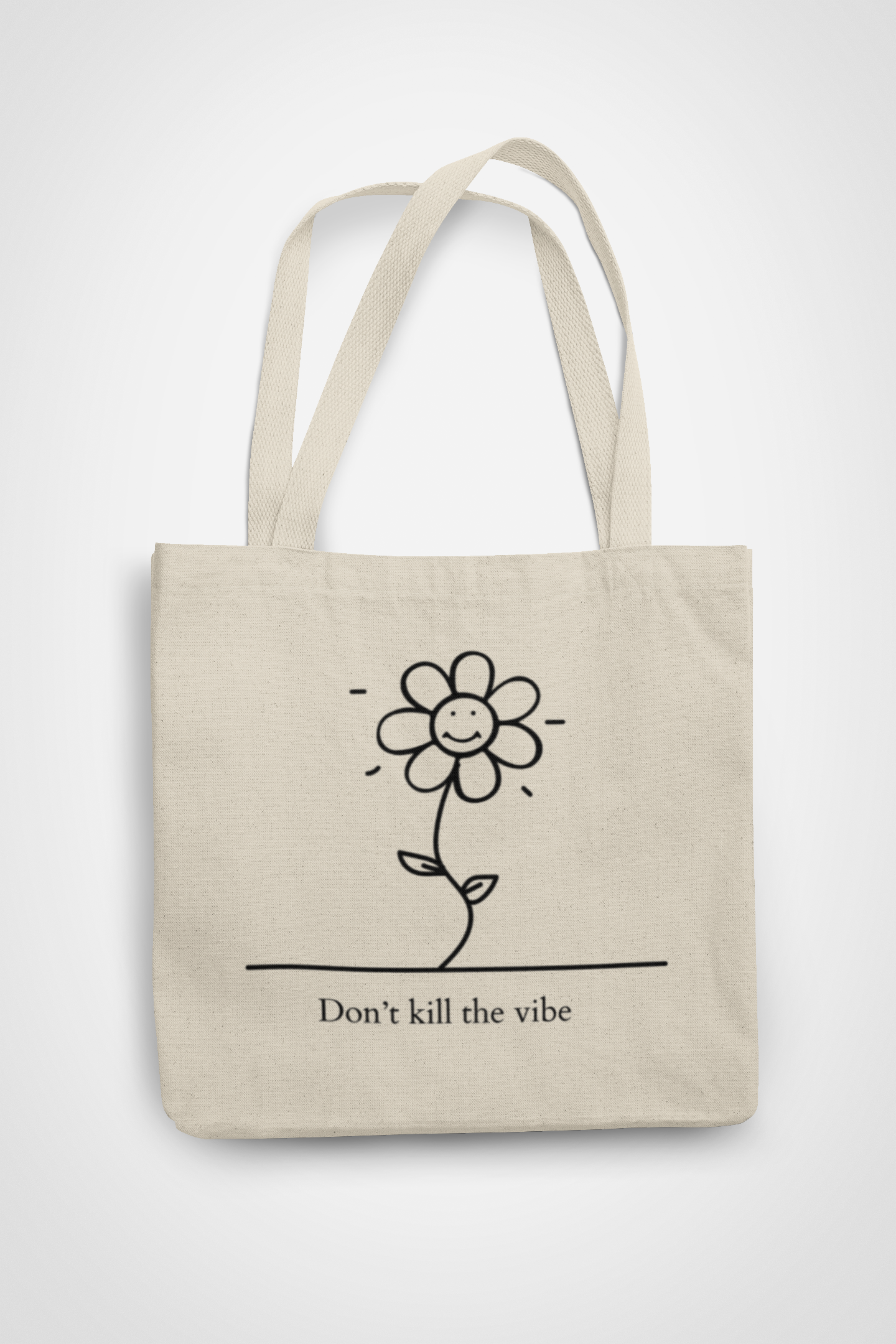 Zipped Tote Bag - Don't kill
