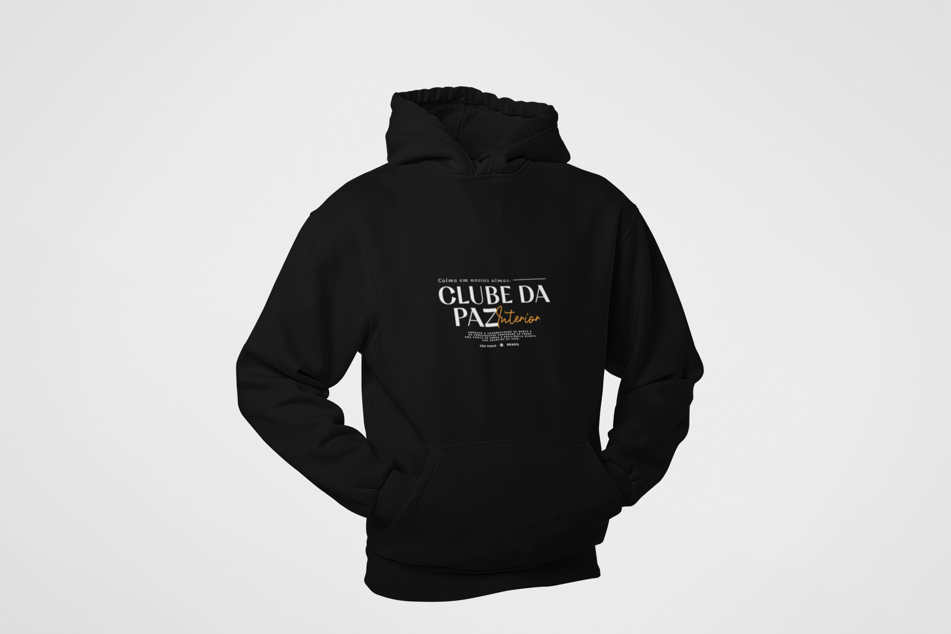 HOODIE BLACK: CLUB DE PAZ