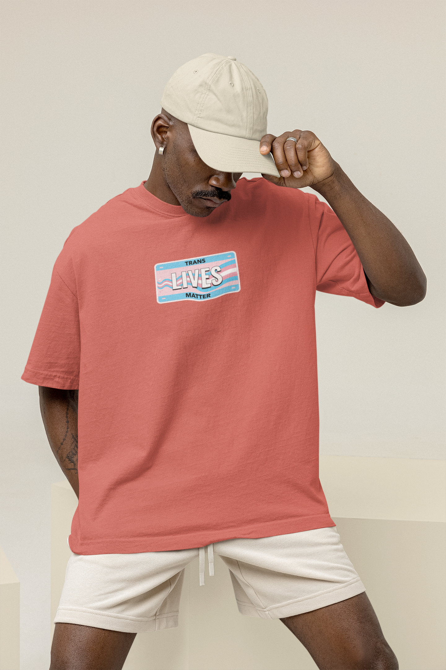 OVERSIZED TSHIRTS CORAL: LIVES